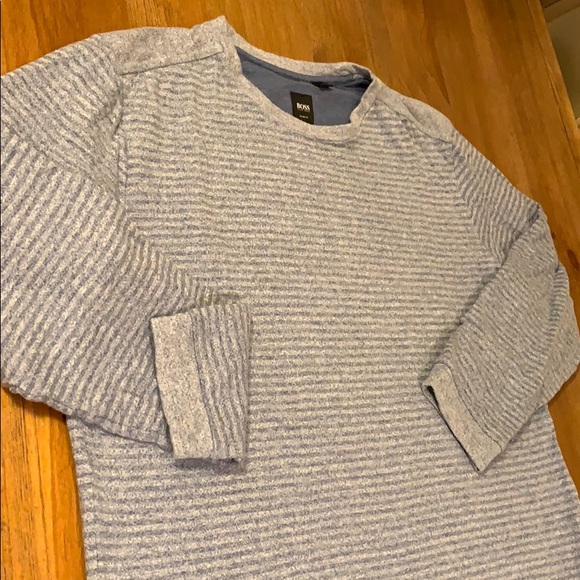 Hugo Boss Other - Men’s Hugo Boss Light Sweatshirt XL XXL BlueStripe
